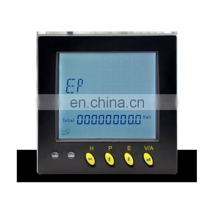 Three Phase Amp Meter and Voltmeter RS485 Modbus Digital Multifunction Meter