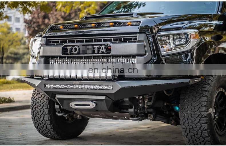 Runde Hight Quality Body Kit For 2014-2021 Toyota Tundra MK Athletic Front Bumper Rear Bumper With LED Lights