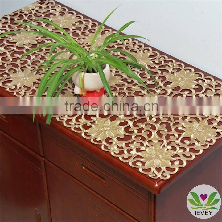 Cotton table cloth damask tablecloth embroidery cotton tablecloth eyelet embroidery tablecloth luxurious tablecloth
