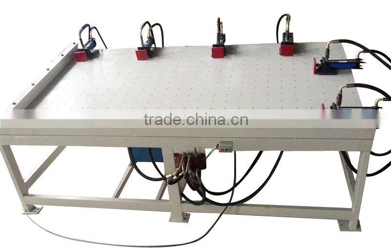 Real wood door frame assembly machine