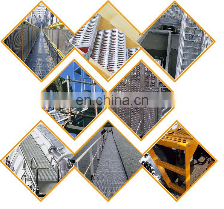 building materials perforated metal mesh anti skid stair metal plate