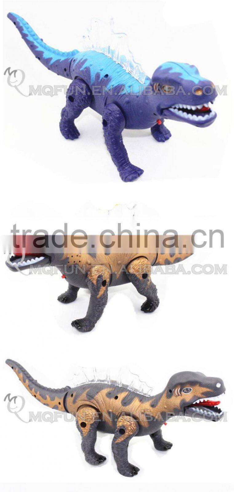 Mini Qute 40 cm plastic Godzilla Jurassic Park robot sound flash walk electronic dragon Dinosaur Pterosaur model toy NO.0693
