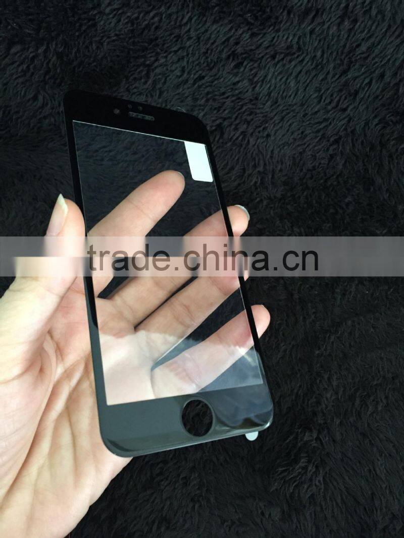2015 New Arrival !! 3D Curved 0.33mm 9H Tempered glass screen protector for iphone6&iphone6 plus OEM ODM
