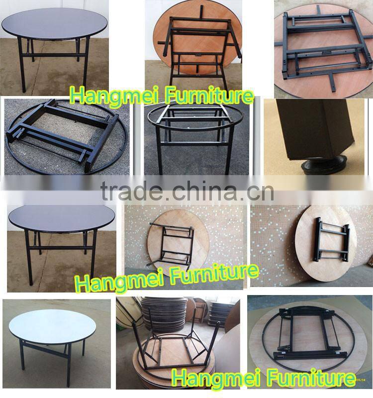 Wooden folding modern dining tables for restaurant