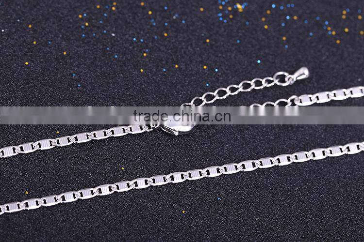 Cheap Price Fashion Wholesale Rhodium Plated Alibaba Beauty Products Of Necklace