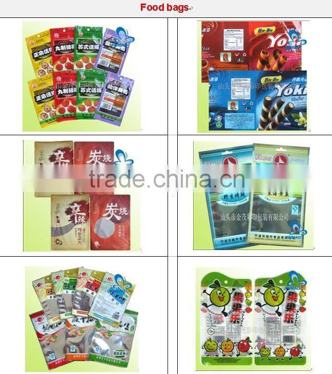 Custom printed potato chip bags