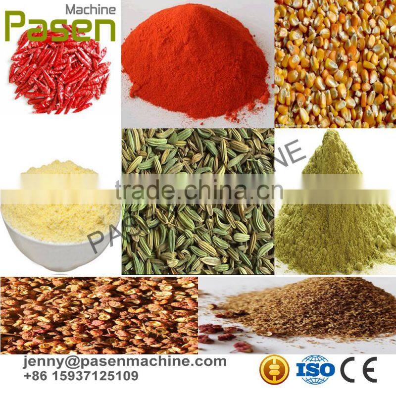 high efficiency industrial spice drying and grinding machine