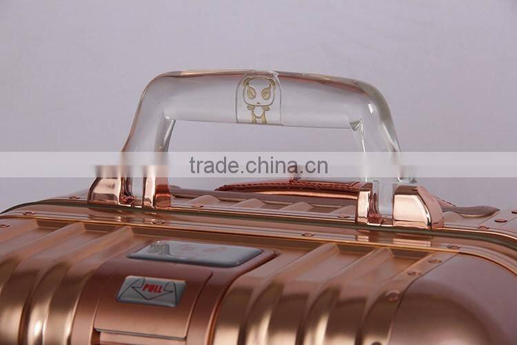 Good quality aluminum luggage case for travel