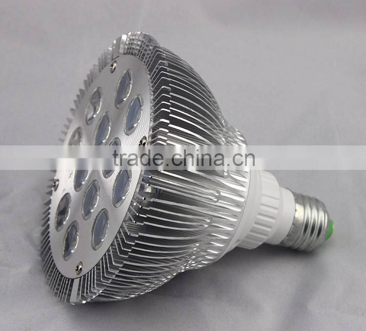 Energy saving LED lights par38 Aluminum housing LED spotlight 12W LED spotlights E27