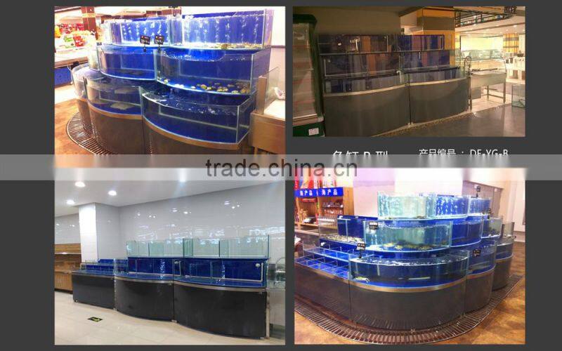 APEX supermarket or restaurant custom make lobster tank