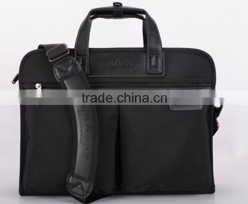 polyester material lightweight laptop briefcase bag