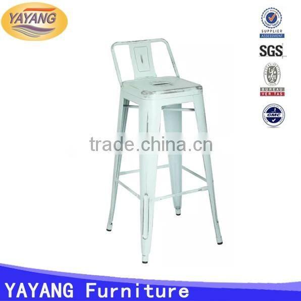 Cheaper price high classic used modern stools with backs