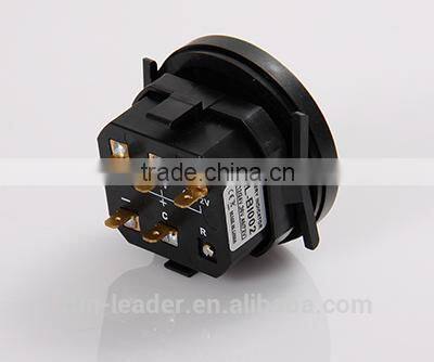 Rount Battery Indictor Voltage Meter