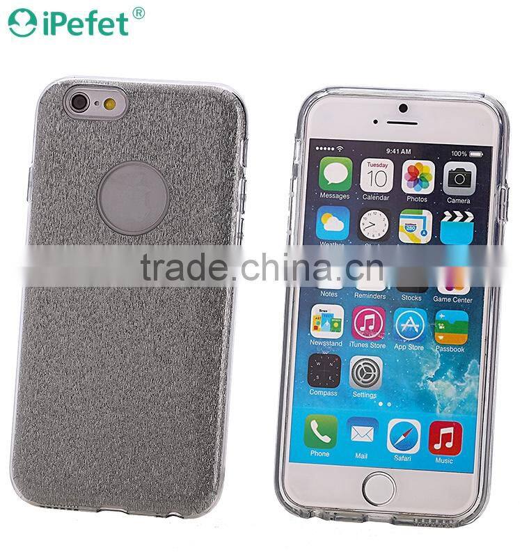 New style TPU +PC 3 in 1 case for iPhone 6s Luxury Bling TPU PC mobile phone case back cover case
