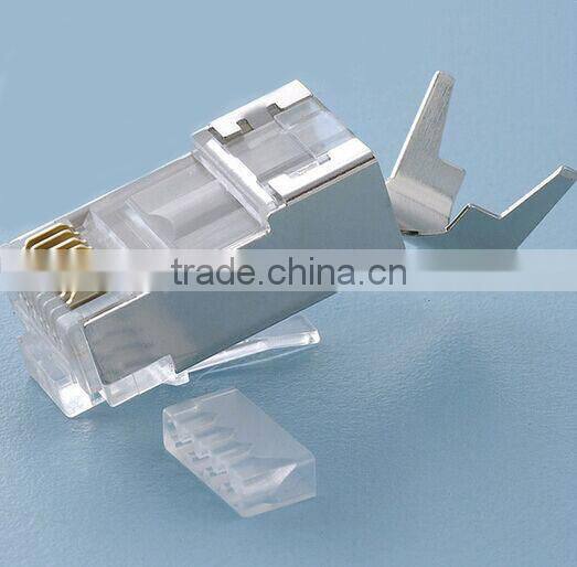 CAT 7 RJ45 plug 8P8C Shielded