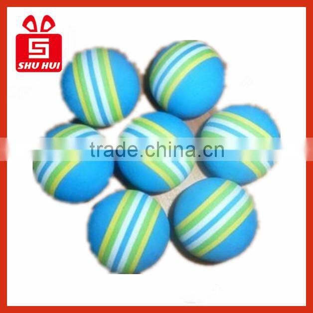 Eco eva foam baseball ball/kids playing racket EVA ball