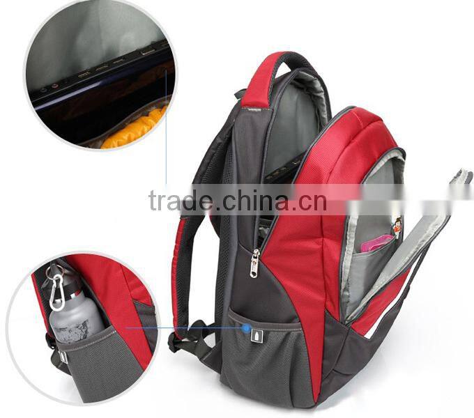 15 inch leisure external frame nylon computer backpack