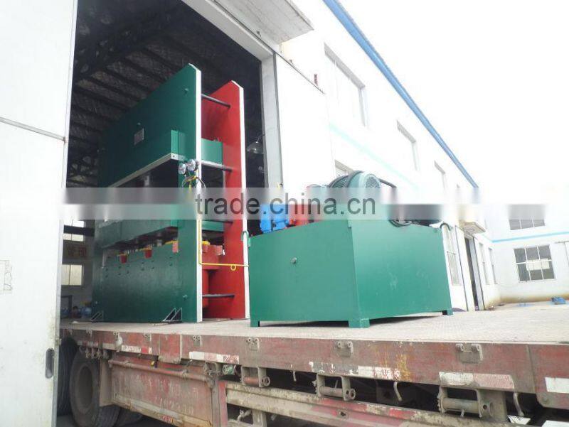 Qingdao hot sale Rubber sheet cooling machine with protection net