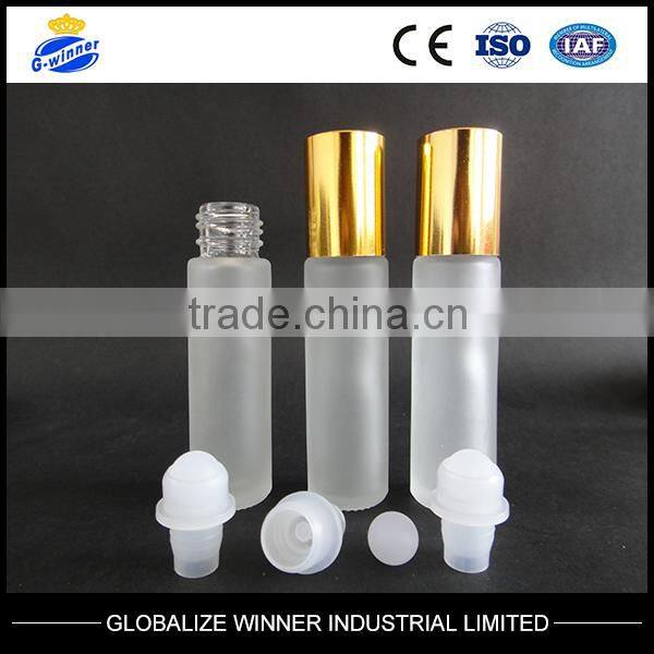 6ml 8ml 10ml frost roll on glass bottle,perfume glass bottle