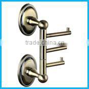 Stocked Modern Design Metal Zinc Alloy Chrome Bathroom Accessory Bath Hardware Sanitary Sets 61030-CR
