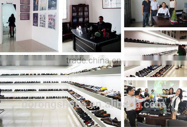 Durable outsole leather men woodland safety shoes