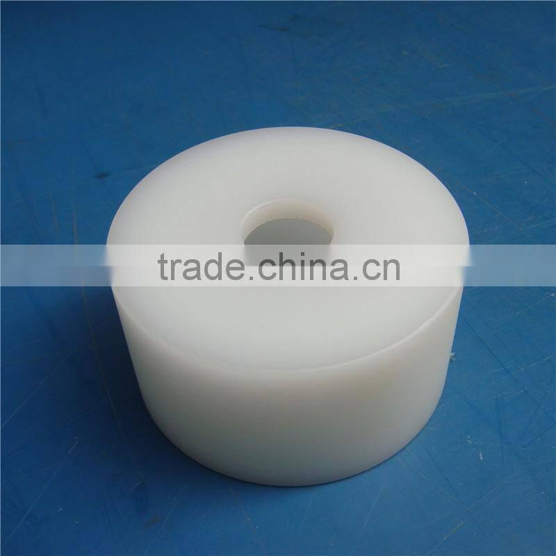 wholesale CNC maching plastic OEM & ODM white polyethylene uhmwpe cup holder