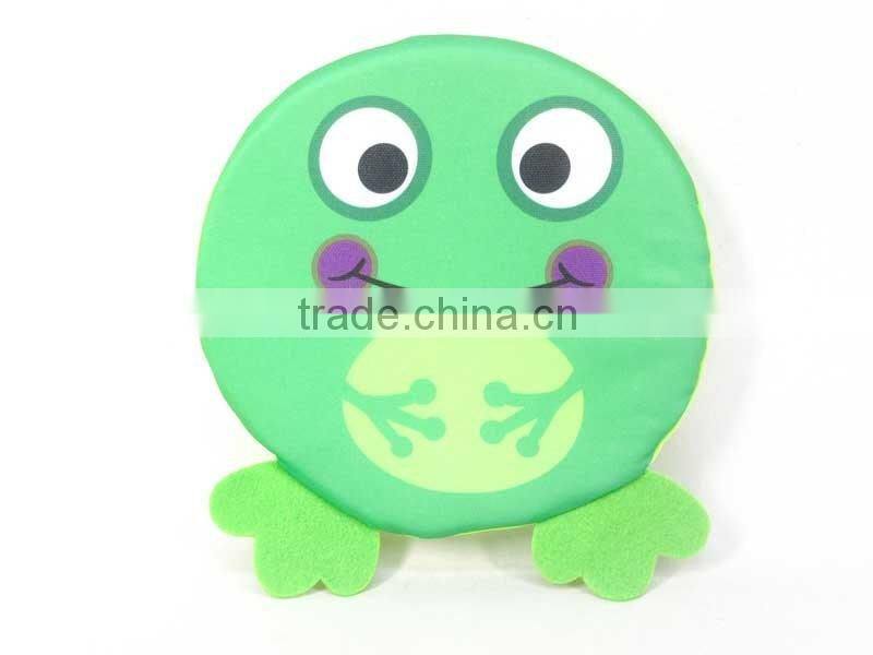 Kids summer toys sand beach toy game giraffe design soft frisbee