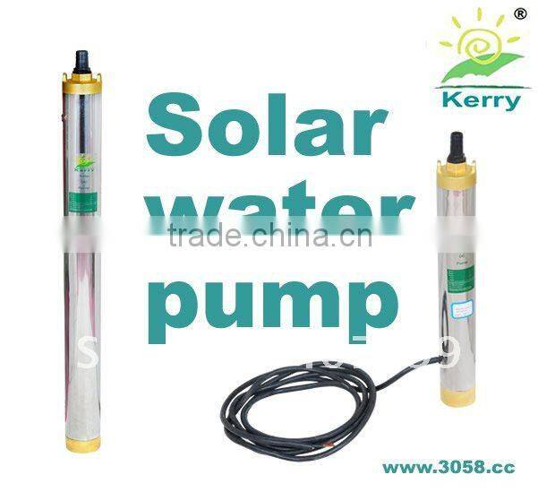 New 80m Head High Quality Solar Submersible Water Pump Deep Well for High Building and Bathroom