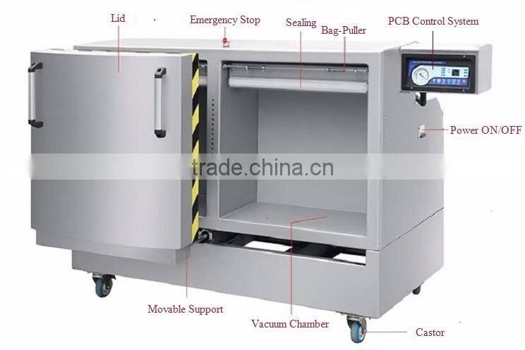 big large room vertical vacuum sealing machine