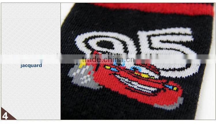 comfortable children socks wholesale custom socks black cartoon socks