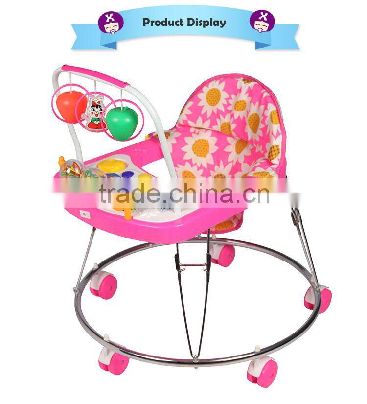 Melody Musical Tube Vintag Esteel Pipe Frame Old Style Baby Walker