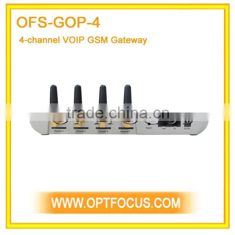 Call forward from GSM to VoIP and VoIP to GSM 4 Port GoIP GSM Gateway