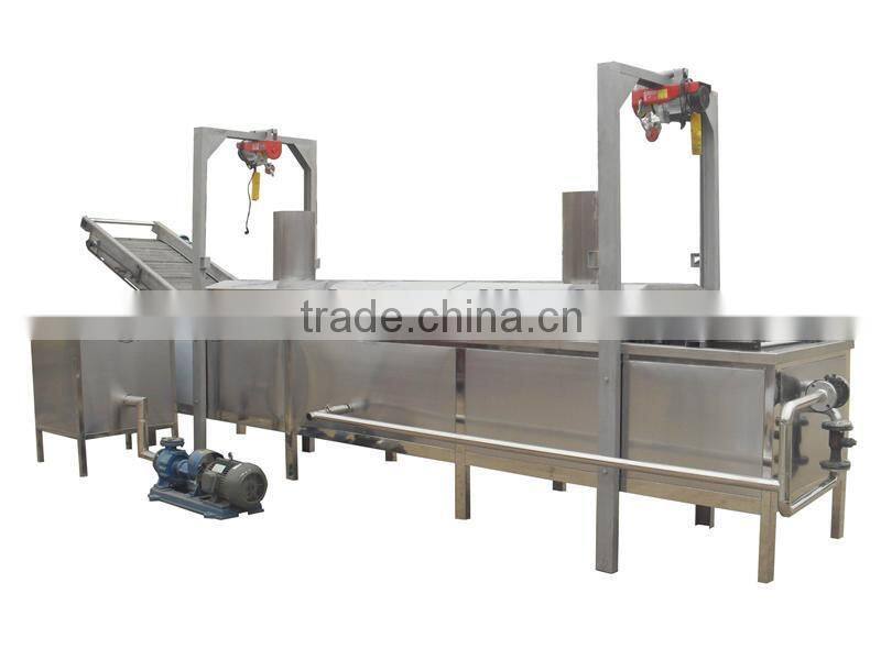 semi-automatic potato chips production line
