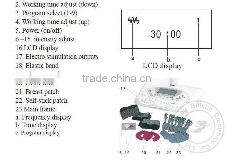 hotsale electric stimulation device IB-9116