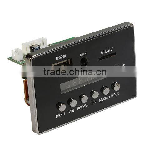 Portable fm/usb/mp3 bluetooth audio decoder board