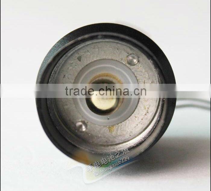 Goread Q5 police flashlight Deepen aluminum reflector spot beam 3W high bright light rechargeable police torch light