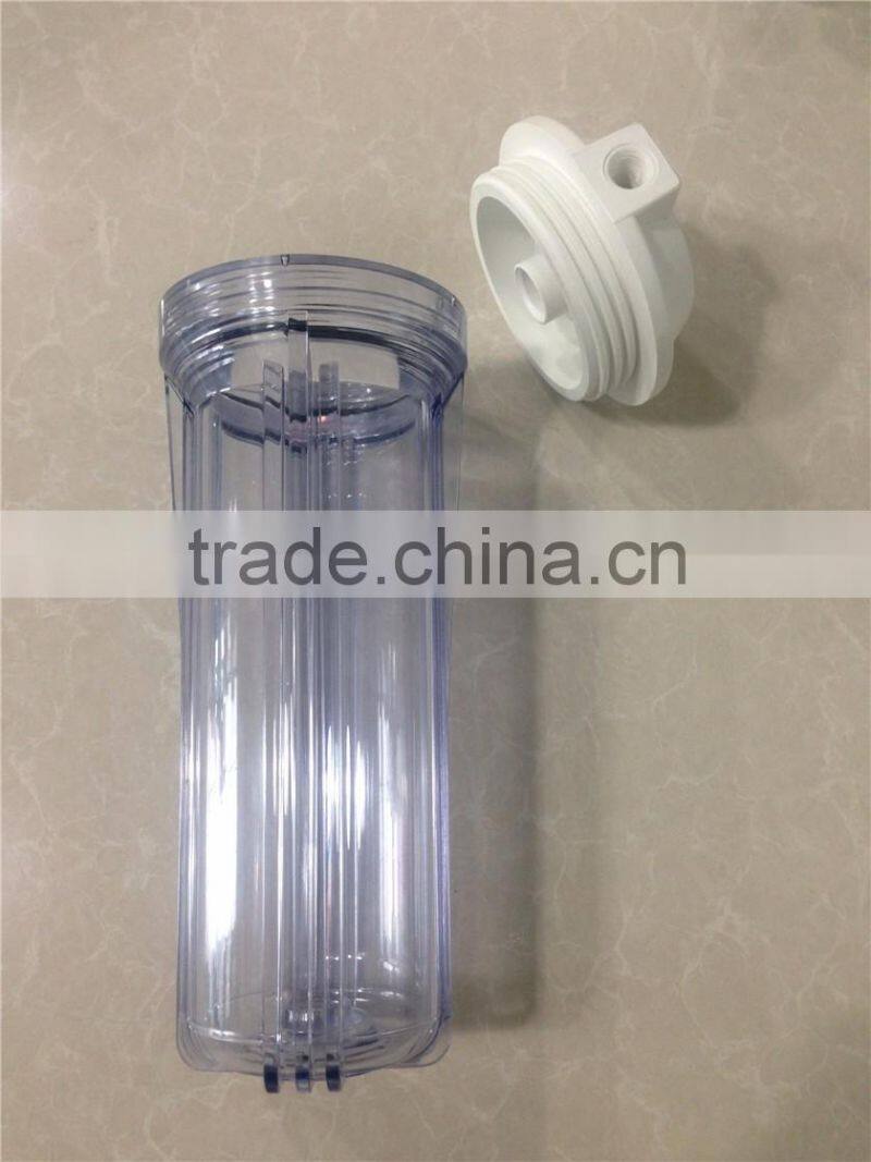 10 inch RO System Transparent/ Clear Water Filter Housing