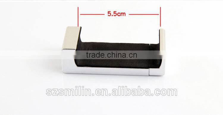 No patent 2 sections extendable Mini Aluminum Tripod Stand with metal mount adapter for Apple iPhone 6 Plus,Samsung Note,HTC