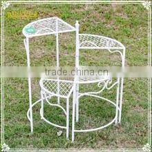 Vintage wrought iron round eco friendly umbrella display rack