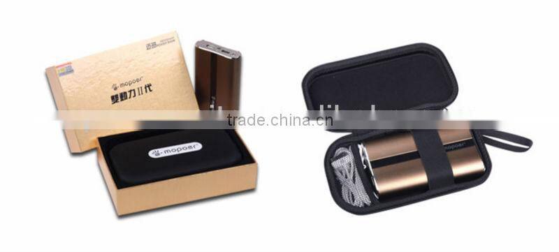 High capacity portable power bank aluminium casing 16000mAh