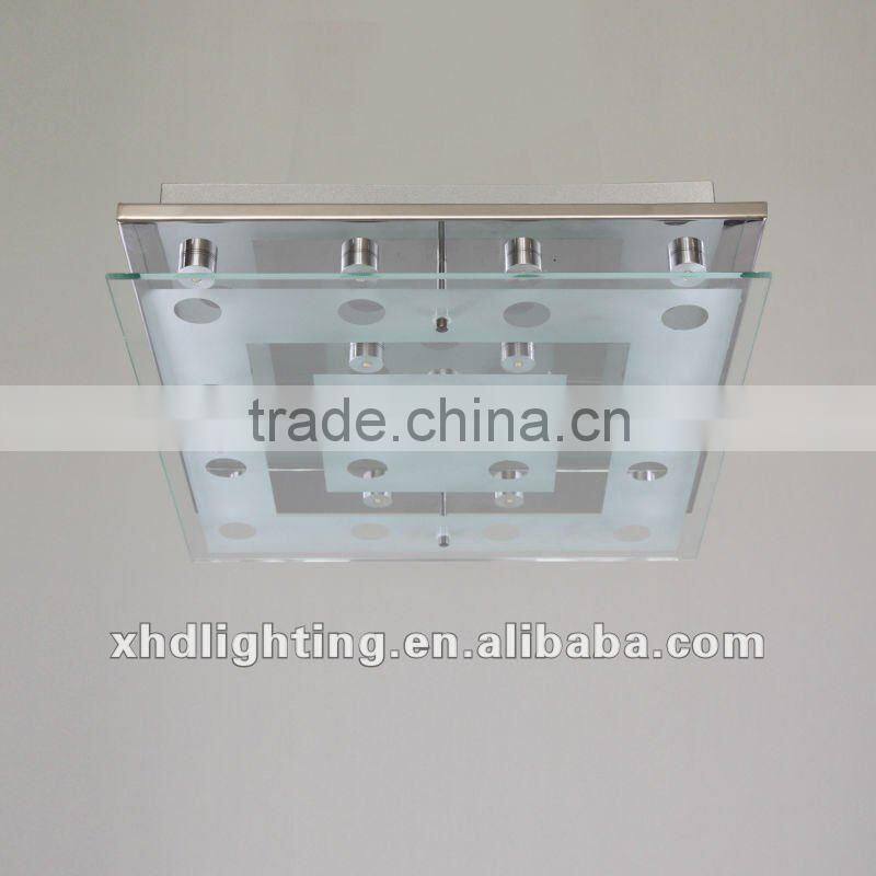 Popular led ceiling spot light &glass lamp D1202-13C