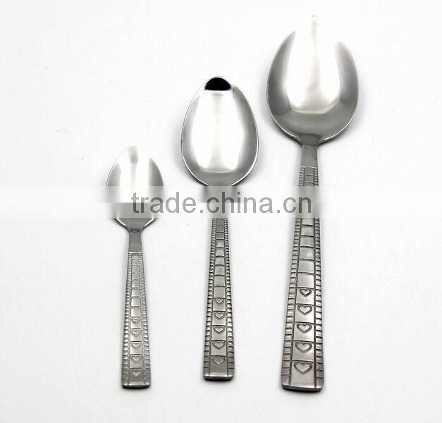 2016 western family most liked stainless steel cutlery