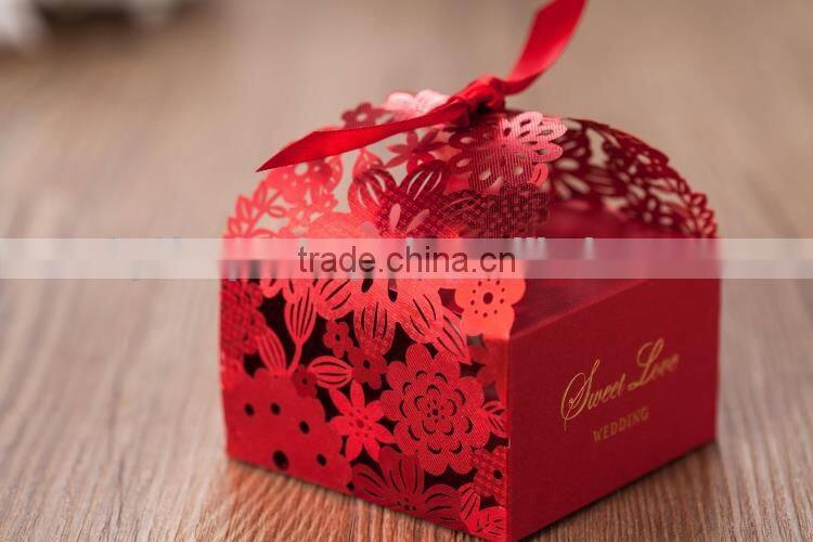 Handmade Feature clear box gift wedding candy