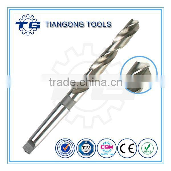 Hss taper shank twist drill bits manufactory