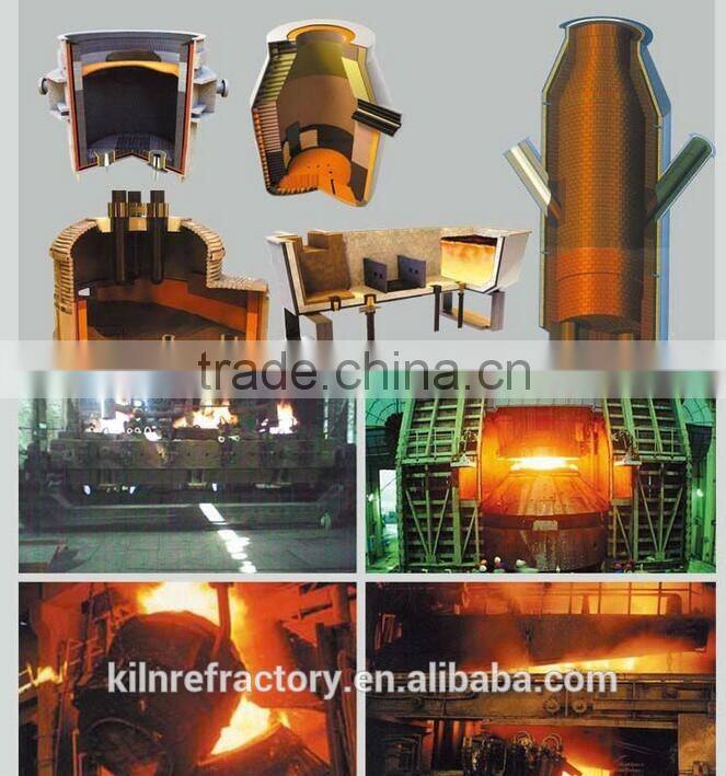 Magnesia chrome bricks for AOD,VOD,RH and cement/glass industry
