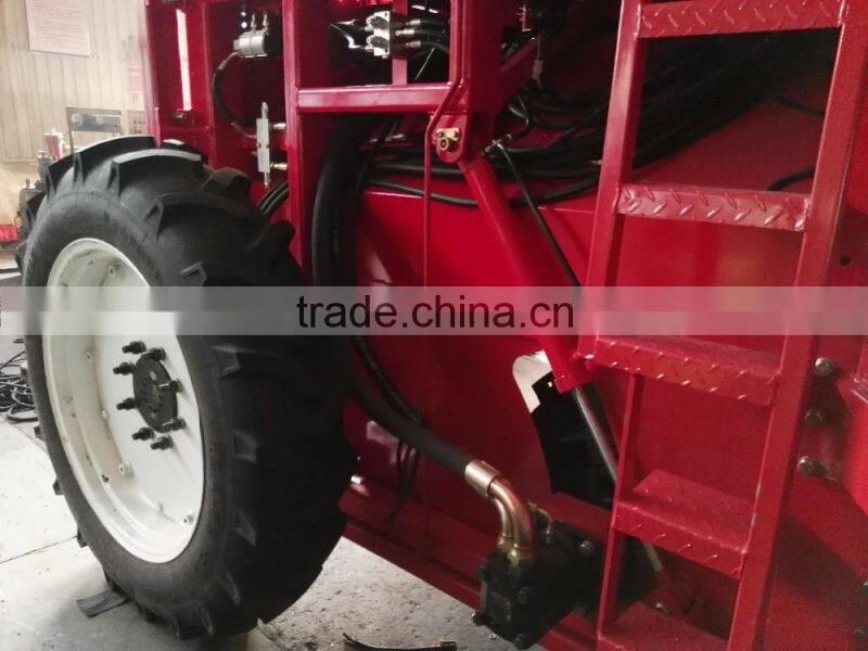 self propelled compost turner machine