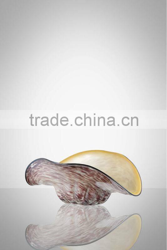 Ocean Series Color decorative glass plate