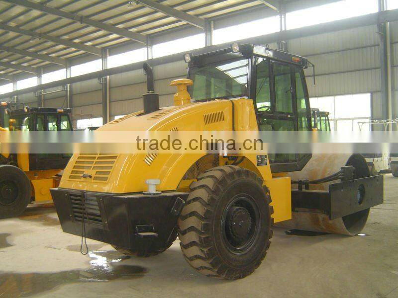 16t single drum vibratory roller