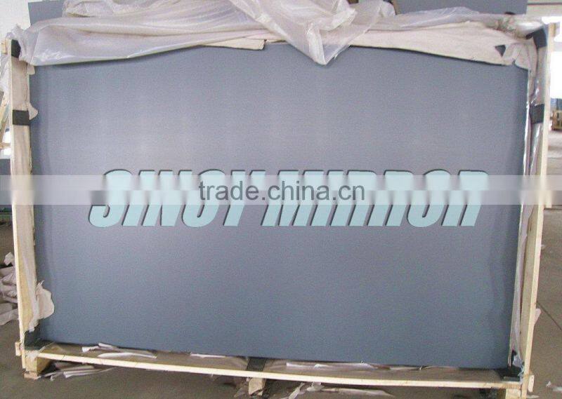 Best Selling Float Glass 3mm Aluminum Mirror, double coated with waterproof paint