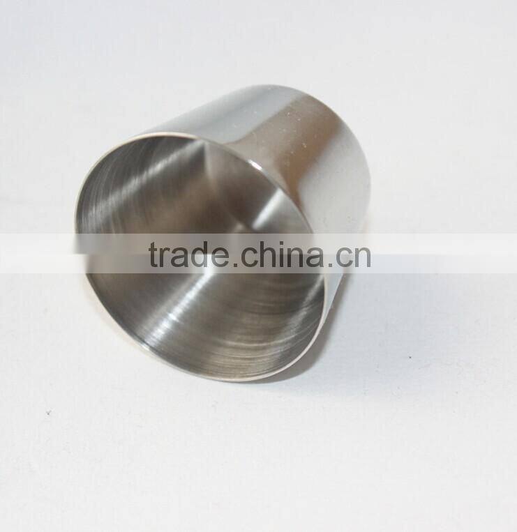 Savage 18/8 Stainless Steel Shot Glasses with Black Leather Case,1oz set of 4 pcs